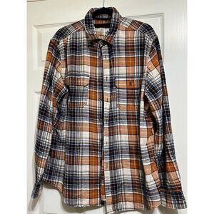 Mossimo Supply Co. Men’s Plaid Flannel Long Sleeve Shirt - size XL